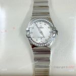 Copy Omega Constellation Double Eagle Sapphire Watch Women 24mm